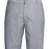 Icebreaker Mens Merino Hybrid Escape Shorts Fathom Heather 34 -Cheap Icebreaker Shop escape fathom