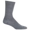 Icebreaker Merino Lifestyle Fine Gauge Crew Socks Twister Heather/Black S/M -Cheap Icebreaker Shop fine gauge twister 1