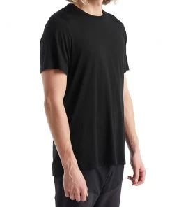 Icebreaker Merino Hybrid Sphere II Mens T-Shirt Black 10 Icebreaker Merino Hybrid Sphere II Mens T-Shirt Black -Cheap Icebreaker Shop ib0a56c6001 2