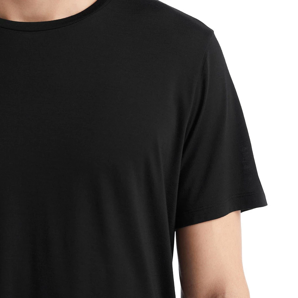 Icebreaker Merino Hybrid Sphere II Mens T-Shirt Black 7 Icebreaker Merino Hybrid Sphere II Mens T-Shirt Black - Image 5