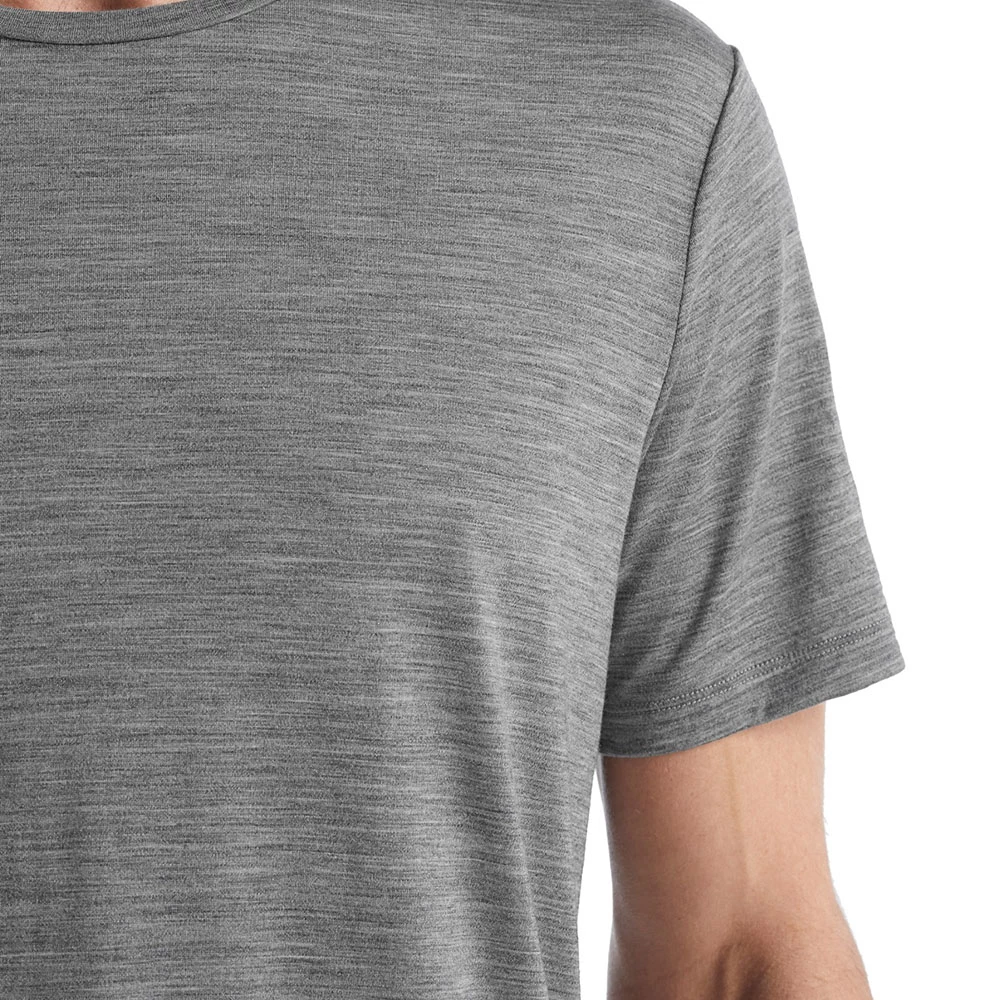 Icebreaker Merino Hybrid Sphere II Mens T-Shirt Grey 6 Icebreaker Merino Hybrid Sphere II Mens T-Shirt Grey - Image 4