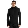 Icebreaker Merino Quantum III Mens LS Zip Hoodie Black 2XL -Cheap Icebreaker Shop ib0a59jx001l 2 2