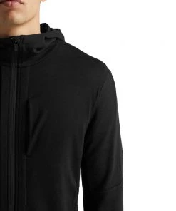 Icebreaker Merino Quantum III Mens LS Zip Hoodie Black L 14 Icebreaker Merino Quantum III Mens LS Zip Hoodie Black L -Cheap Icebreaker Shop ib0a59jx001l 6