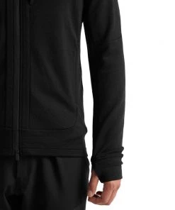 Icebreaker Merino Quantum III Mens LS Zip Hoodie Black XL 16 Icebreaker Merino Quantum III Mens LS Zip Hoodie Black XL -Cheap Icebreaker Shop ib0a59jx001l 7 1