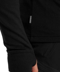 Icebreaker Merino Quantum III Mens LS Zip Hoodie Black L 19 Icebreaker Merino Quantum III Mens LS Zip Hoodie Black L -Cheap Icebreaker Shop ib0a59jx001l 9