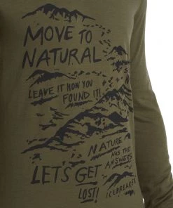 Icebreaker 200 Oasis LS Crewe Mens Top Travel Diaries Olive 8 Icebreaker 200 Oasis LS Crewe Mens Top Travel Diaries Olive -Cheap Icebreaker Shop ib0a59kx069 4