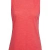Icebreaker Womens Merino Hybrid Sphere Sleeveless Tee Poppy Red Heather M -Cheap Icebreaker Shop sphere poppy red 1