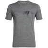 Icebreaker Merino Tech Lite Mens T-Shirt Peak In Reach Gritstone Heather 2XL -Cheap Icebreaker Shop tech lite peak in reach gr 3